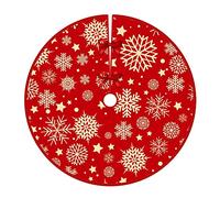 Jrifedptry Tappetino per albero di Natale, tappeto per esterni, coperta natalizia per la casa, decorazione per Capodanno, D