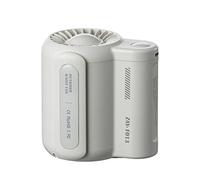 Jrifedptry Ventilatore portatile portatile da appendere in vita USB 4500 mAh ricarica ventilatore elettrico indossabile condizionatore d'aria per sport all'aria aperta ventilatore-A