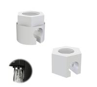 JRJRN 2 Pezzi Ricambio Vite per Sodastream Adatto con Crystal 1.0 e 2.0, Bianco Dado di Ricambio Adatti per Sodastream Compatibili con Jet, Spirit, Easy, Crystal, Terra, Duo, Fizzi