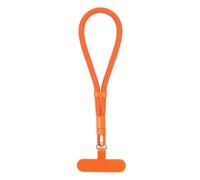 Jrkvniv Cordino per Cellulare Universale，Telefono, Cordino Regolabile per Cellulare, Cordino Universale a Tracolla e Cinturino da Polso, Cordino a Tracolla, Compatibile con Tutti gli Smartphone-Orange