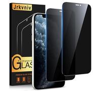 Jrkvniv Privacy Pellicola per iPhone 11 Pro Max Vetro Temperato Anti Spy Durezza 9H Vetrino Protettiva Anti-Graffio Senza Bolle Ultra Resistente Anti-Impronta Anti-Spia Protezione Schermo,2 Pezzi