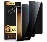 Jrkvniv Privacy Pellicola per Samsung Galaxy S23 5G Vetro Temperato Anti Spy Durezza 9H Vetrino Protettiva Anti-Graffio Senza Bolle Ultra Resistente Anti-Impronta Anti-Spia Protezione Schermo,2 Pezzi