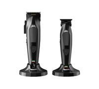 JRL Diamante Collection | Pack macchine da taglio professionali Clipper + Trimmer in edizione limitata | Colore nero