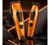 JRL Diamante Cordless Clipper & Trimmer Set Edizione Limitata ARANCIONE