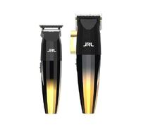 JRL FF2020 Limited Gold Collection - FF2020 Clipper & Trimmer Combo con tecnologia Cool Blade per la toelettatura degli uomini - sia ricaricabile con lame in acciaio inox che resistente alla