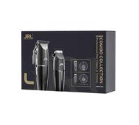 JRL - Tagliacapelli professionale senza fili con tecnologia Smart-Clip™ Adaptive Motor per evitare impigliamenti e stallazioni, kit per taglio capelli da barbiere serie Onyx, lama di precisione per