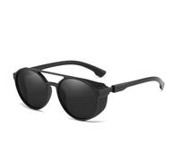 JRLLFD Occhiali da guida Occhiali polarizzati Uomo Donna Scatola rotonda Outdoor (taglia unica/occhiali da sole 2)