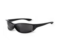 JRLLFD Occhiali da sole sportivi a specchio argento con rivetto per donna Uomo Occhiali da ciclismo Occhiali da sole da equitazione Uomo, C1, taglia unica