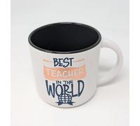 JRose Collections Tazza per insegnante, idea regalo per la fine del semestre, bella tazza per insegnante, tazza ideale per insegnanti, tazza da 325 ml, JR5114 (World Best Teacher)