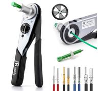 JRready ACT-M202 Utensile Crimpare Deutsch per Contatti Solidi Calibro 12, 16, 20, localizzatore Utensile Crimpare un Pezzo Equivalente All'utensile Crimpare Deutsch HDT-48-00 (12-22AWG)