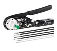 JRready NEW-DT1 Pinza Crimpare Deutsch Per Connettori DTP DT DTM Localizzatore di Contatti Solido Pinza Crimpare Monopezzo Equivalente alla Pinza Crimpare Deutsch HDT-48-00 (12-22AWG)