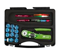 JRready ST1060 Tool Kit,YJQ-W1A Crimper/AFM8 Crimping Tool M22520/2-01&Ideal 45-416 Wrie Stripper&11 AFM8 Positioners&G125 Gauge&DAK20 DRK20B Installing Removal Tool