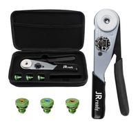 JRready ST2180 Strumento di crimpatura Deutsch con tre posizionatori per DT, DTM, DTP e Amphenol della serie ATP ATM Dimensioni 16#20#12 Contatti solidi Pin&Soc per auto barca
