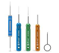 JRready ST5211-05 Kit Strumenti Sblocco 5PCS per Terminali dei Connettori Della Serie Weather-Pack Metri-Pack DT DTM DTV DRB DRCP Strike Include DRK 785084 AMP Superseal 1.5mm Unpinning Tool