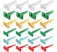 JRready ST5339 24 Pezzi Tedesco Unpin Tool Automotive Set per 4# 8# 12# 16# 20# Solid/Stamped Contacts 6-22 AWG Plastica Terminal Removal Tool Kit per Tedesco DT DTM DTP HD HDP DTHD Jiffy Splice Serie