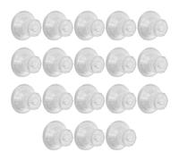 JRSHIRLEYLTD 18 ventose con filettatura Ø 45 mm, spesse ventose con dado zigrinato, per acquari, roulotte, camper, accessori da campeggio