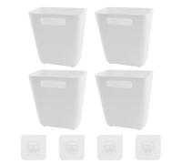 JRSHIRLEYLTD 4 scatole autoadesive per armadietti da cucina, porte, organizer da cucina, organizer per piccoli oggetti, organizer per armadio, bagno, frigorifero