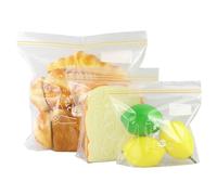 JRSHIRLEYLTD Sacchetti sigillati per conservare alimenti, sacchetti congelatore, sacchetti con chiusura a pressione, riutilizzabili, 20 confezioni (piccole)