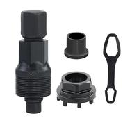 JRSHIRLEYLTD Strumento di bloccaggio per bicicletta, manovella per bicicletta, 42 mm, con 1 set di attrezzi per la rimozione della manovella, strumento compatibile con cuscinetti interni ISIS a 8