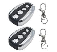 JRSHOME 2024 Aggiornato 2 Pz Gate Telecomandi Trasmettitore per Cancello Automatico Apriporta Elettrico Hardware con Rolling Code 433.92MHz