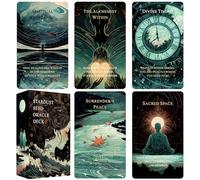 Jrskvaro Semi di Stardust Oracle Deck, Carte Oracle Cosmiche per Intuizione, 80 Tarocchi per Guida Divina e Messaggi di Sé Superiore