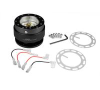 JRspec Quick Release volante sgancio rapido adattatore mozzo nero