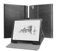 JRTAL Custodia per Boox Tab Ultra, PU Pelle Slim Flip Case Cover Protettiva Pieghevole Stand Cover per Boox Tab Ultra 10.3" Tablet(Non funzionerà per BOOX Tab X)- Nero