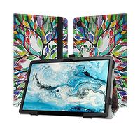 JRTAL Custodia per Lenovo ideapad Duet 3 chromebook 11, PU Pelle Slim Flip Case Cover Protettiva Pieghevole Stand Cover per Lenovo ideapad Duet 3 chromebook 11 10.95" Tablet - Love Tree