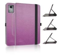 JRTAL for Honor Pad X9 Pro Custodia,Tab K11 Plus Custodia, Tab M11 Plus Custodia,PU Caso Pelle Girevole 360°Rotante Cover per Honor Pad X9 Pro/Lenovo Tab K11 Plus/Tab M11 Plus 11.45" Tablet - Viola