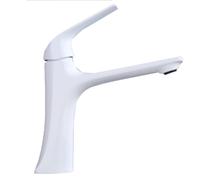 JRUIA Rubinetto Monoforo Moderno Grigio per Bagno, Miscelatore per Lavabo, Acqua Calda E Fredda, Miscelatore Monocomando per Bagno E Lavello, Miscelatore per Cucina, Ottone,E