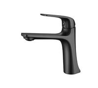 JRUIA Rubinetto Monoforo Moderno Grigio per Bagno, Miscelatore per Lavabo, Acqua Calda E Fredda, Miscelatore Monocomando per Bagno E Lavello, Miscelatore per Cucina, Ottone,B