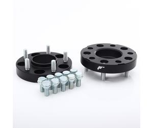 JRWA1 COPPIA SET ADATTATORI DISTANZIALI 30mm 5x112 66,6 66,6 Nero