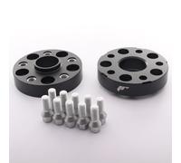 JRWA2 COPPIA SET ADATTATORI DISTANZIALI 30mm 5x112 mozzo 66.6 Nero M14x1.5