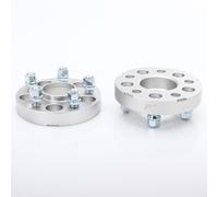 Coppia Distanziali spessori ruota JRWA3 Adattatori 20mm 5x108 63,4 63,4 Argento