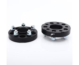 JRWA3 COPPIA SET ADATTATORI ruota DISTANZIALI 15mm 5x120 64,1 64,1 Nero
