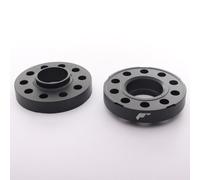JRWS2 Coppia Distanziali Distanziatori 25mm 5x120 72.6 Nero Senza Bulloneria