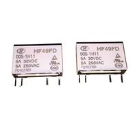 JRXFXEKW 10 pz/Lotto Nuovo Relè HF HF49FD-005-1H11 HF49FD-012-1H11 HF49FD-024-1H11 Sostituire PA1A JZC-49F HF49F 1H1 5A 250VAC 4pin(Size:024V)