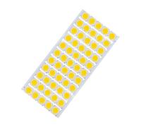 JRXFXEKW 55pcs A Lot 3W 5W 7W 10W LED COB Light Bulb On Board 13 * 13mm High Power LED Chip Light Lamp Spotlight Downlight Lamps Coldwhite(Warm White,240-260MA_7W 20-22V)