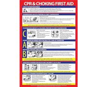 JRXFXEKW Emergency Response Reference: Essential CPR and First Aid for Adults, Choking Hazards and Cardiac Arrest(Framed,08x12inch(20x30cm))