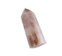 JRXFXEKW Gift Natural Red Gum Six prisms Decoration Single Crystal Column (Size : One Size)