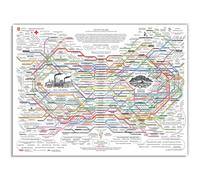 JRXFXEKW Guide to Poster - Herbal Remedies & Uses Chart, Educational Canvas Print for Study Room(Framed,16x24inch(40x60cm))