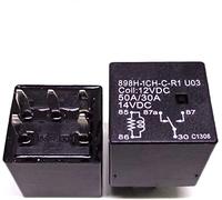 JRXFXEKW Relè 5 Pezzi Relè 898H-1CH-C-R1-U03 12 V CC 898H-1CH-C-R1-U02-24 V CC 25 A (Size : U03 12VDC)