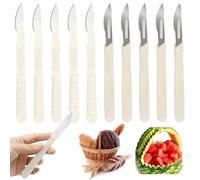 JRYGAC 10 Pezzi Taglierino per Pane, Coltello per Impasto, Pane Lama di Rasoio Cutter, Taglierina per Pane Bread Lame, Lama per Pane, per DIY Impasto, Intagliare Modelli di Pane Crudo