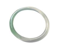 Jrysxc Bracciale in calcedonio naturale, pietra energetica di giada, guarigione, braccialetto portafortuna, braccialetto Feng Shui per la ricchezza, elegante braccialetto rotondo