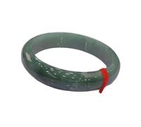 Jrysxc Bracciale in Giada per Donna, Design Elegante con Venature Naturali, Regalo di Lusso per Madre