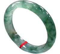 Jrysxc Bracciale in Giada per Donna, Design Elegante con Venature Naturali, Regalo di Lusso per Madre