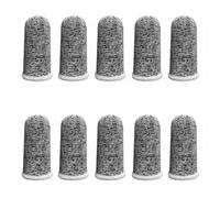 JRYXDS 10 Pezzi Lettini Per Dita, Protezione Per Il Pollice Riutilizzabile Protezioni Per Le Dita Antiscivolo Lettini Per Dita Traspiranti Protezione Resistente Al Taglio Per Lavoro, Cucina, Giardino