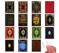 JRYXDS 15 Pezzi Miniatures Libri Per Casa Delle Bambole, Mini Libri Accessori Per Casa Delle Bambole 1:12 Libri In Miniatura Accessori Per La Decorazione Della Casa Delle Bambole Per Casa