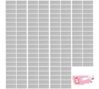 JRYXDS 150 Pezzi Gratta E Vinci, 65 * 25Mm Gratta E Vinci Personalizzato, Adesivo Etichette Scratch,Gratta E Vinci Scherzo, Gratta E Vinci Matrimonio, Sticker Per Regalo Biglietto Fai Da Te Oro