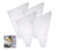 JRYXDS 20 Pezzi Sacca per Giunture in HDPE resistente, impermeabile e sigillata per malta e cemento, protegge le mani, colore bianco, misura triangolare 285 x 450 x 530 mm